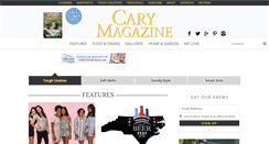 Desktop Screenshot of carymagazine.com